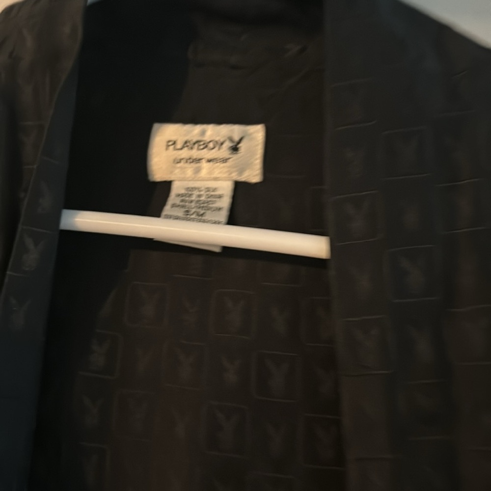 Playboy men’s robe - Picture 2 of 3